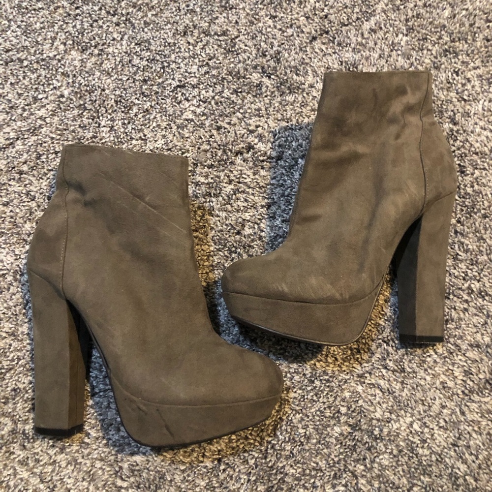 Sole Society Platform booties